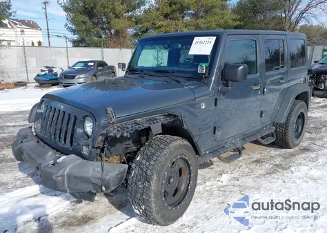 2016 Jeep Wrangler Unlimited Sport z USA, uszkodzony, nr VIN 1C4BJWDG9GL231245